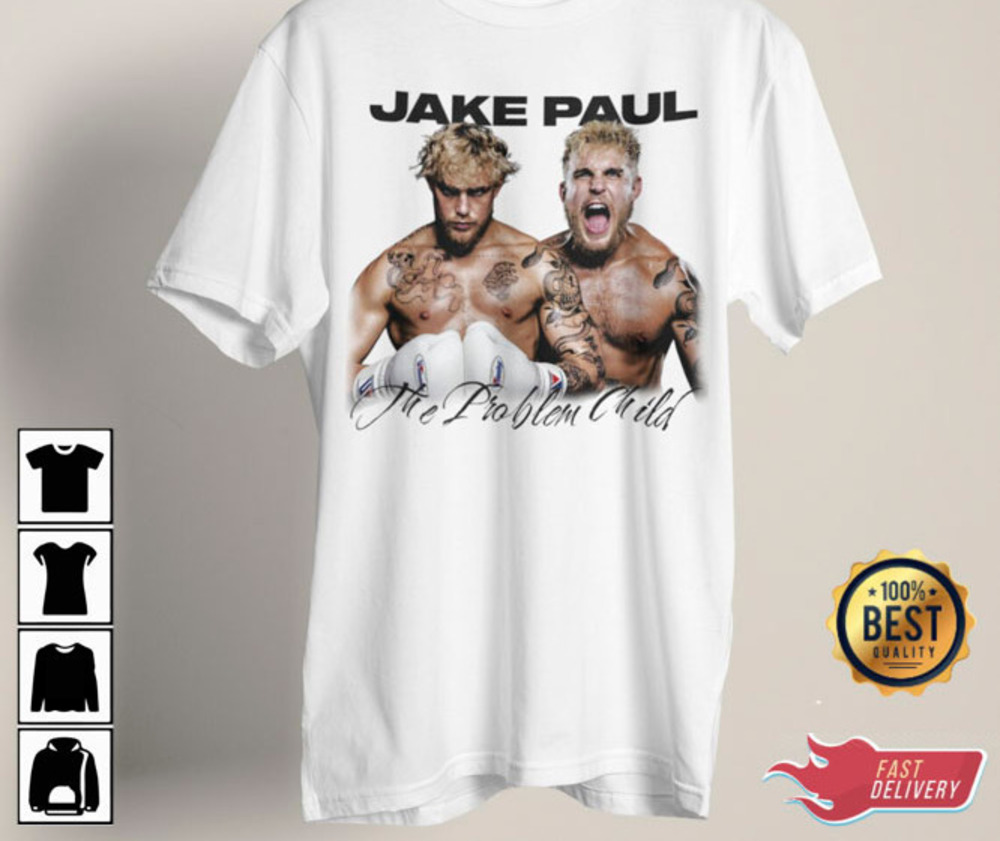 The Problem Child Jake Paul Boxer Tee Shirt